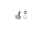 Firkant 20/20 Festebolt for Sidehinder - M8x25 Sp.bolt  m/mutter & skive - 592010