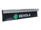 Skvettlapp, lang m/Bevola logo - L2400xH355x3 mm. m/vulst.