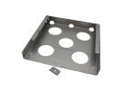 Holder for støttebensplate Rustfri  600x600x50/60mm - .