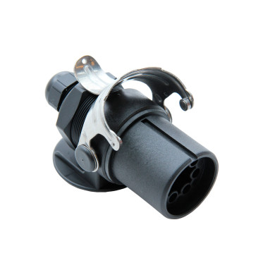 EBS støpsel 24V 5x1,5+2x4 mm2.