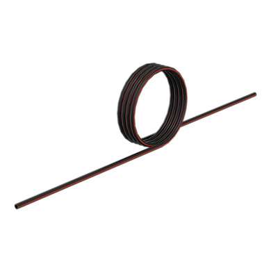 Plastrør 12x1,5 rødsort (100m rulle)