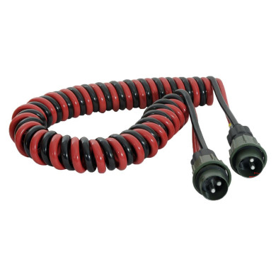 Spiralkabel komplett Nato.