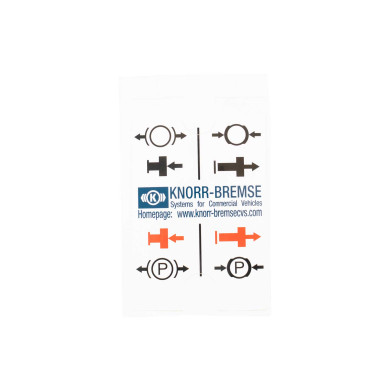 Skilt  for AE4370 og AE 4371 G2.2 - K056570N00