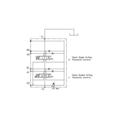 Hydraulikcentral CV302  - CV302 - 250/4P/2P