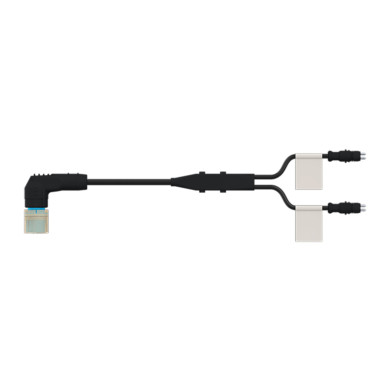 Wabco Y-kabel for batteri / lys 5 m + 2x0,4 m - 449 803 022 0