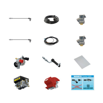 Wabco EBS sæt trækstang 2S/2M