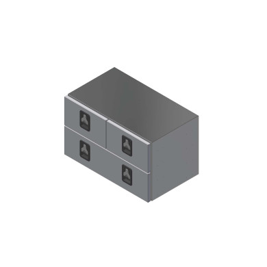 BevoBox mix Premium 1000x600x600 3 skuffer