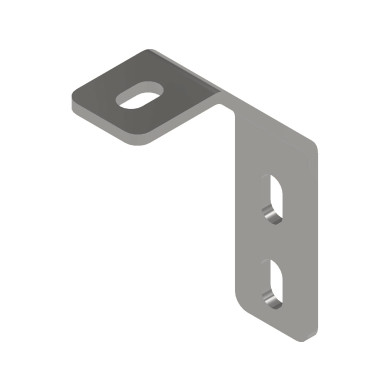 Brakett for arbeidsbelysning universal