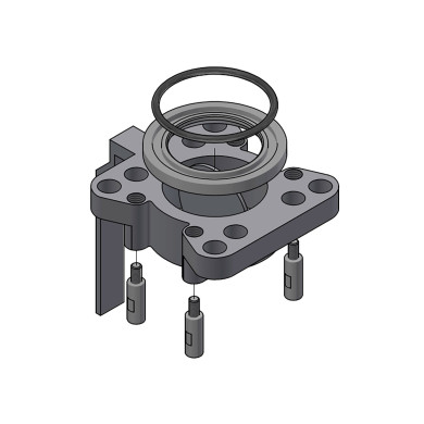 Kranventil 76mm komplett