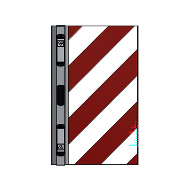 Breddemarkering m/lys Rektangulært, SE/EU/NO, HF