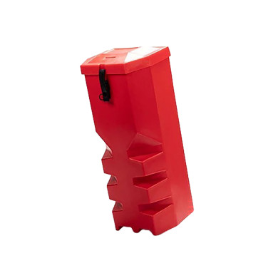 Jonesco kasse til brandslukker med låg