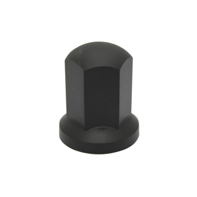 Hjulboltkappe sort 32mm - 190219