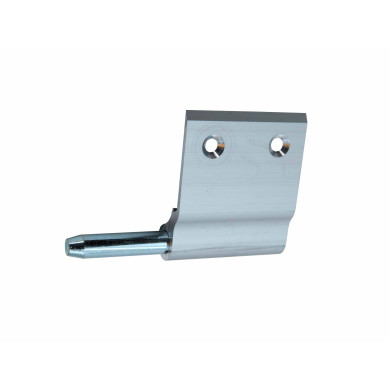 Hængsel alu V 160/90mm m/tap komplet