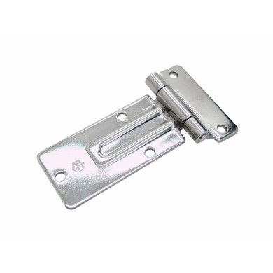 Sidedørshengsel 132 mm plan - 2334