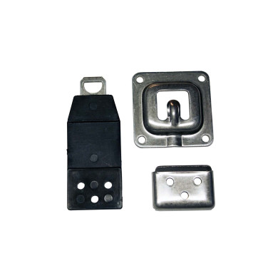 Dørholder rustfri m/bånd 103 mm. - 072320382