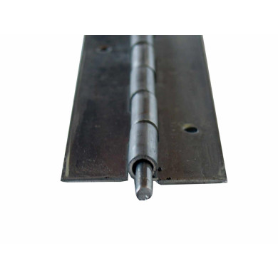 Pianohengsel 2x60x2500 mm rustfri  - 2542