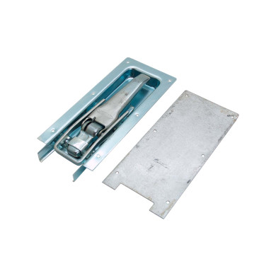 Tico lås innfellt 23 mm galv  - 1008 - lb25/23