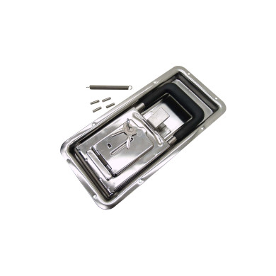 P & L innb.lås 25/Ø15,5 mm rustfri - 2351