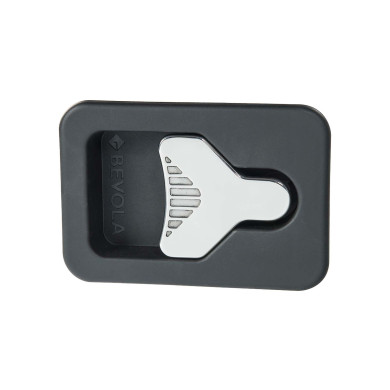 Plastlås for Bevobox, komplett - Med neopren pakning - 176x120mm. - .