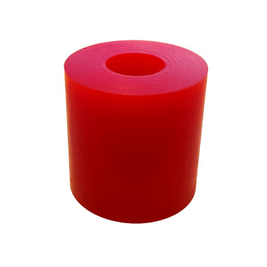 PU buffer sh.80 shore, rød  ø40x40x16,5 for flexifeste - .