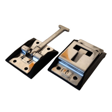 Dørholdersett Arm 85 mm rustfri - 2606