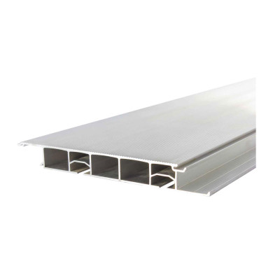 Bunnprofil 40x300x2.500mm lukket profil m/lås - Med montasjespor