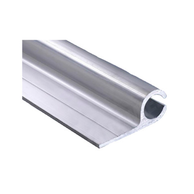 Teltlistprofil alum..50x21mm x 6m - passer til Ø10-13mm kederlist