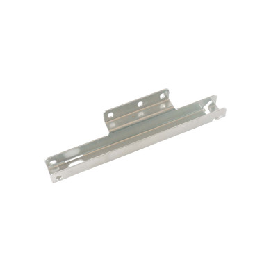 Brakett for sidehinder m/vinkel, venstre - Varmgalvanisert. 385 mm.