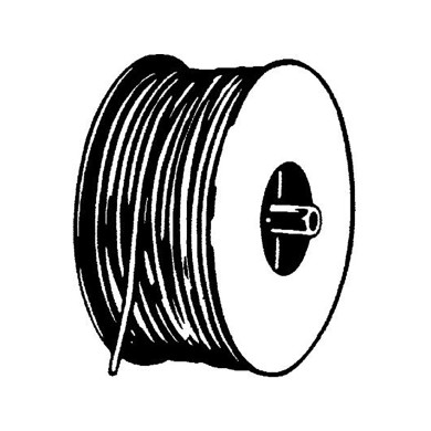 El.kabel 1x1,5 mm2 dobbeltisolert - 1x1.5