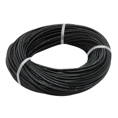 Kabel 4x1,0mm2 dobbeltisoleret, sort - 7027063/500