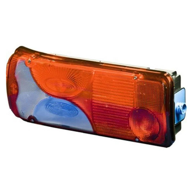 Baklykt MAN venstre - TGS / TGX m/skiltlys   7-polet kontakt - 156200