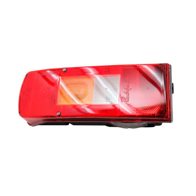 Baklykt flerkammer Volvo venstre - Blink, stopp, bak, tåke,  markering, - nr.plade, sidemarkering og refleks