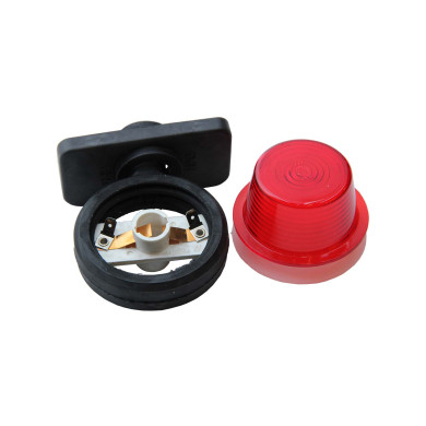 Markeringslampe rød/hvit kort - 2TJ801000-001