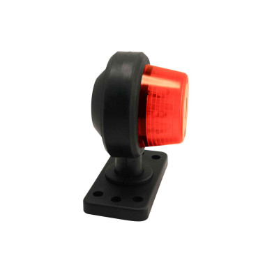 Markeringslampe Gylle Orange 12/24V. Kort arm.   - 30891