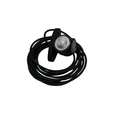 Markeringslampe Superpoint III LED Kort Rett - Rød/hvit/gul, 31-3360-007