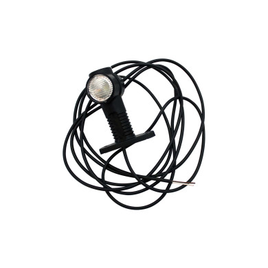 Markeringslampe Superpoint III Ledd Rett  - Rød/hvit/gul  31-3300-247, 4m kabel