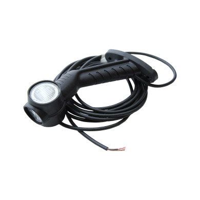 Markeringslampe Superpoint III LED Venstre - Med 4000mm kabel - Rød/hvit/gul 31-3303-007
