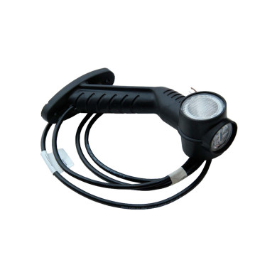 Markeringslampe Superpoint III LED høyre/venstre - Med 4000mm kabel u/stikk - Rød/hvit/gul, ADR-zone, 2 IP69K - 31-3300-077