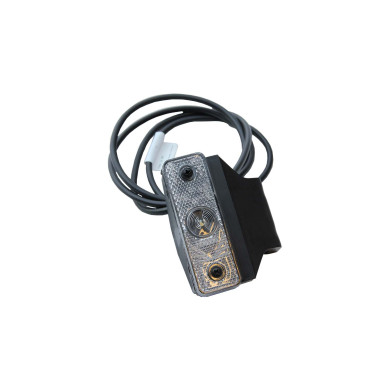 Flatpoint I Markeringslampe Hvit m/brakett 71mm/1,5m kab. - 31-6664-037