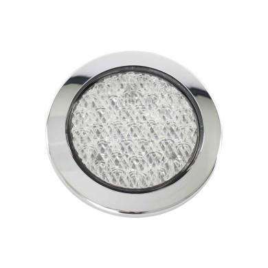 Tåkebaklykt Jokon 727  Mini LED 24V ,Klar linse, Ø95mm,Innb.ø90/utv.122mm - 13.3034.000