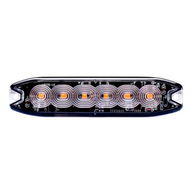 Kamar Flashblink 12/24V 6xLED 130X30X7mm - LW0038