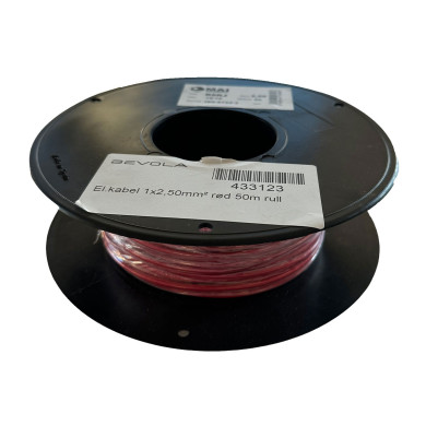 Kabel 1x2,50mm² rød