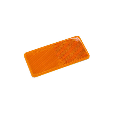 Selvklebende refleks gul plast 94x44x6,5mm - 8RA003326-041