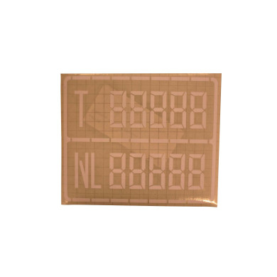 Vekttavle, nyttelast 5 siffer hvit - 41032