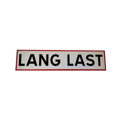 LANG LAST 850x200x2 mm. Magnetisk