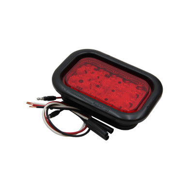 Truck-Lite innsats 12/24V Led Rød  - 3 park/15 brems punkt - 45042R