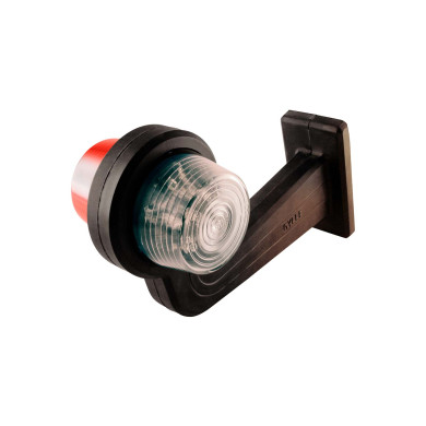 Markeringslampe rød/hvit 24v LED Gylle lang - 30790 - 4500 K