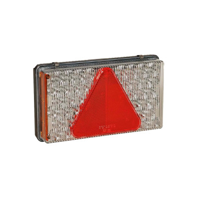 Multiled Baklykt m/trekant, venstre,24 Volt,239x139x50mm, AS - 24-7400-707