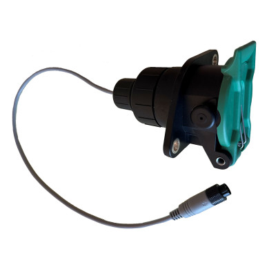 Hannkontakt grønn f/spiralkabel Spk 170 - 9600000237