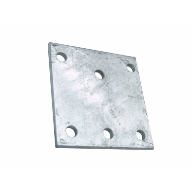 Platefeste 6 Hull Galv.Høy H=153mm - 151700016  3049
